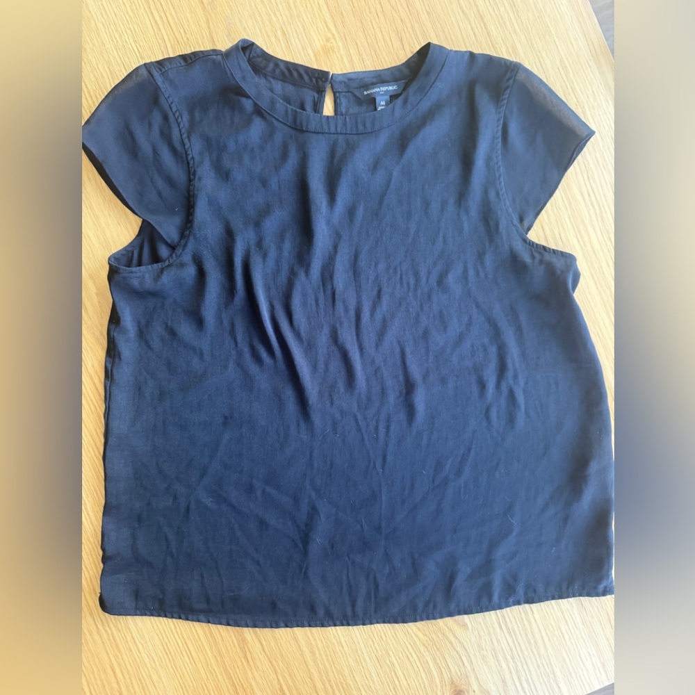 Banana Republic Black Blouse